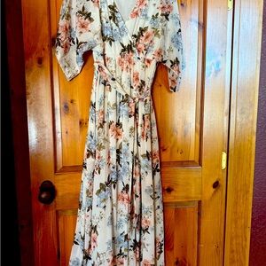 Baltic Born women’s floor length dress.